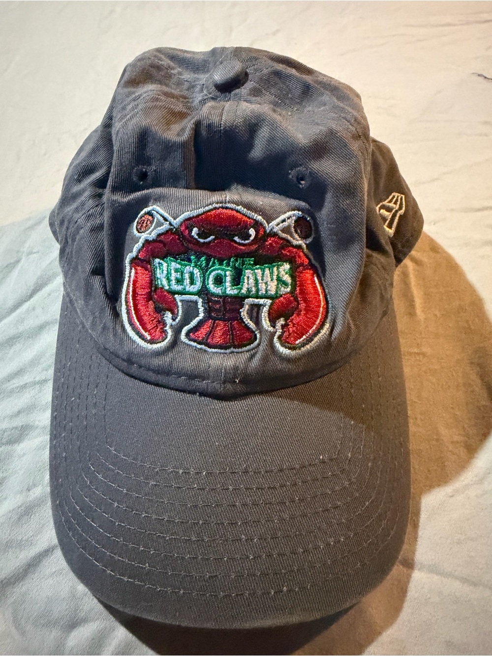 New Era grey Hat Maine Red Crab Claw